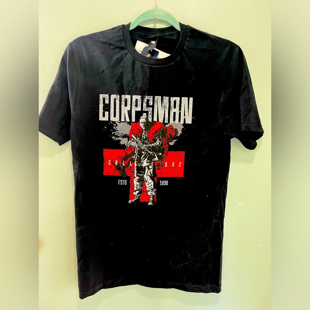 Small Men’s military  t-shirt